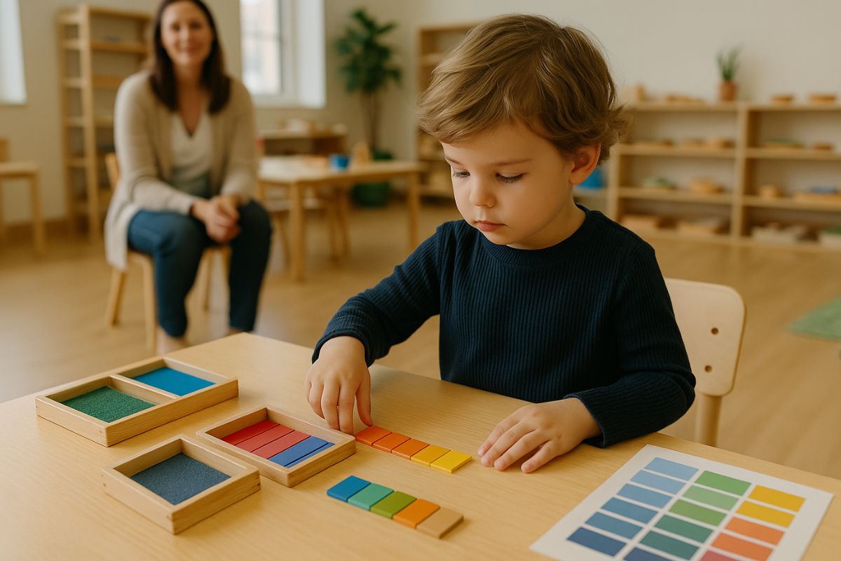 How Sensory Learning in Montessori Affects Cognitive Growth