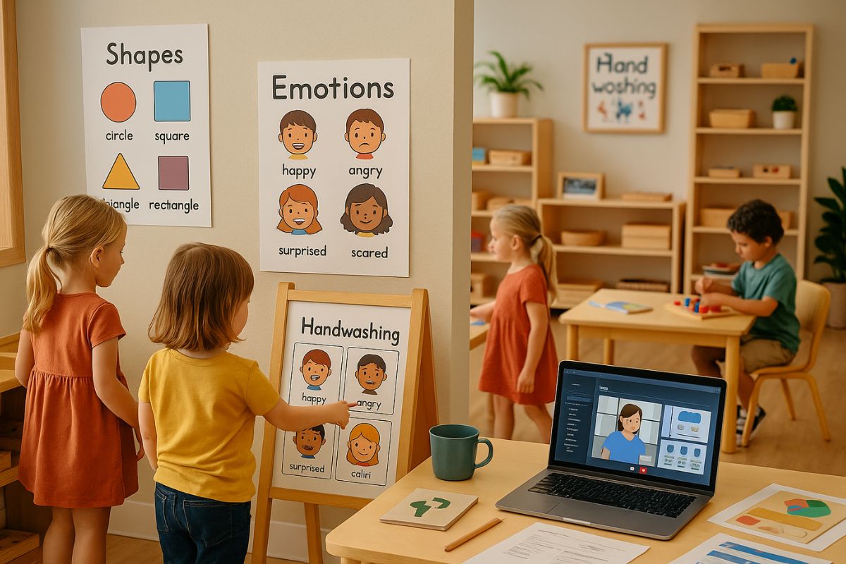 Visual Symbols for Early Learning Environments