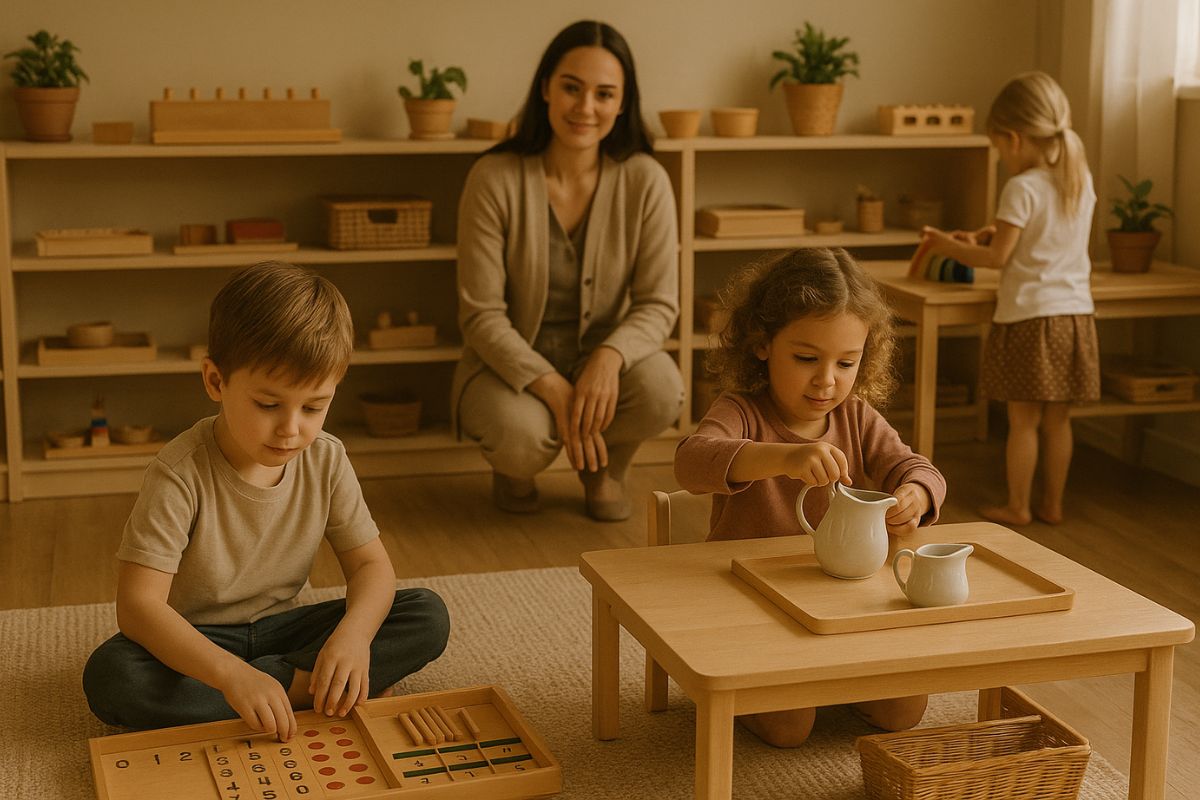 Hands-On Learning in Montessori
