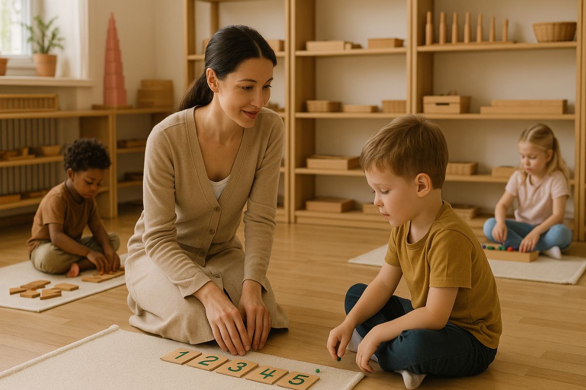 How Montessori Teachers Guide