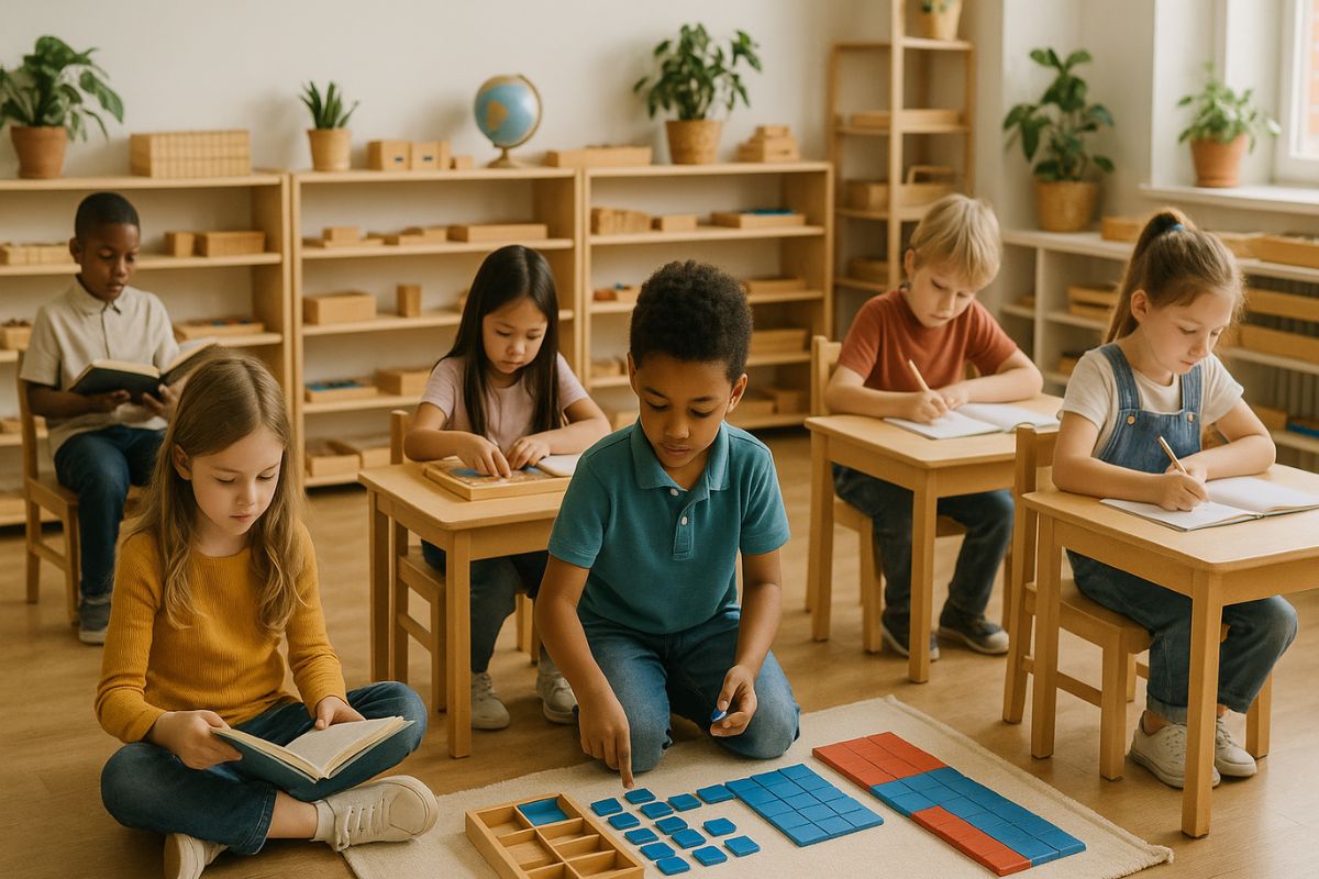 Academic Growth in Montessori Students