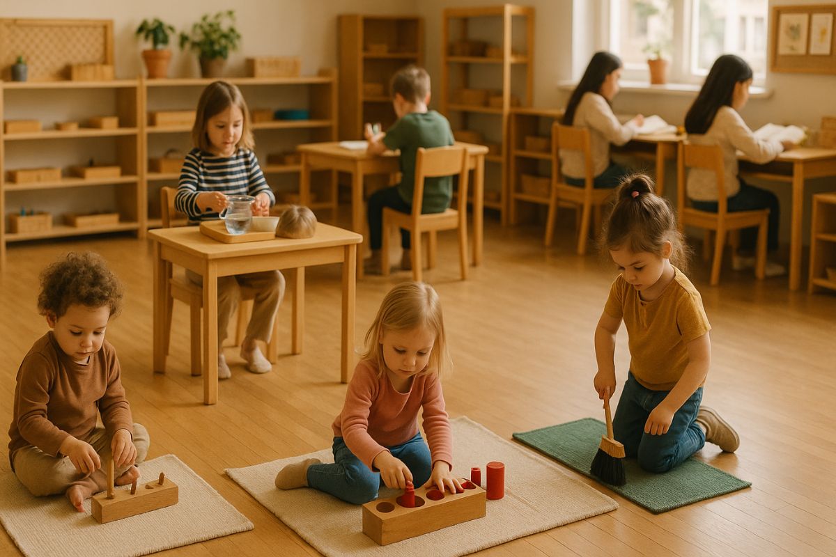 Daily Routines in Montessori for Each Age Group