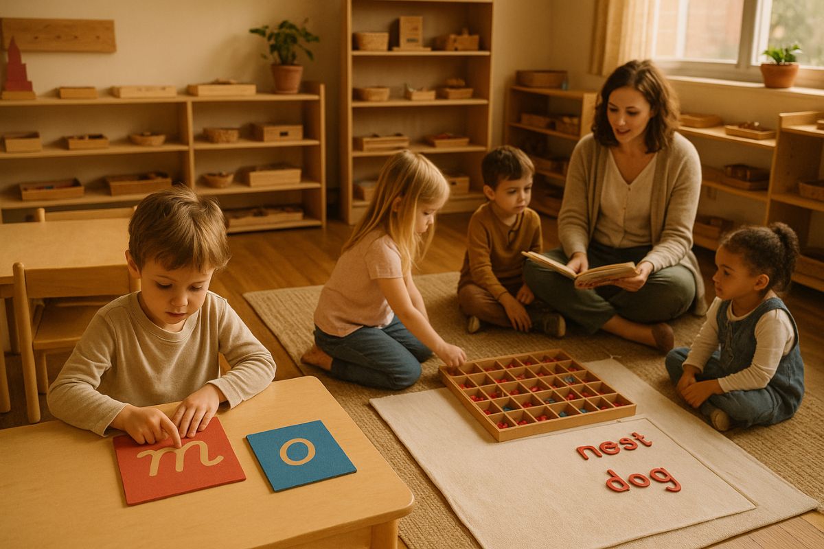 How Montessori Develops Language Skills