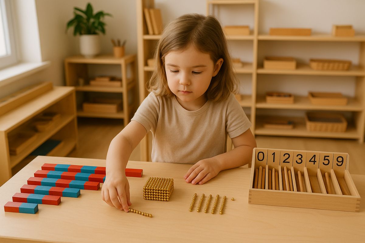 Montessori Math with Learning Materials
