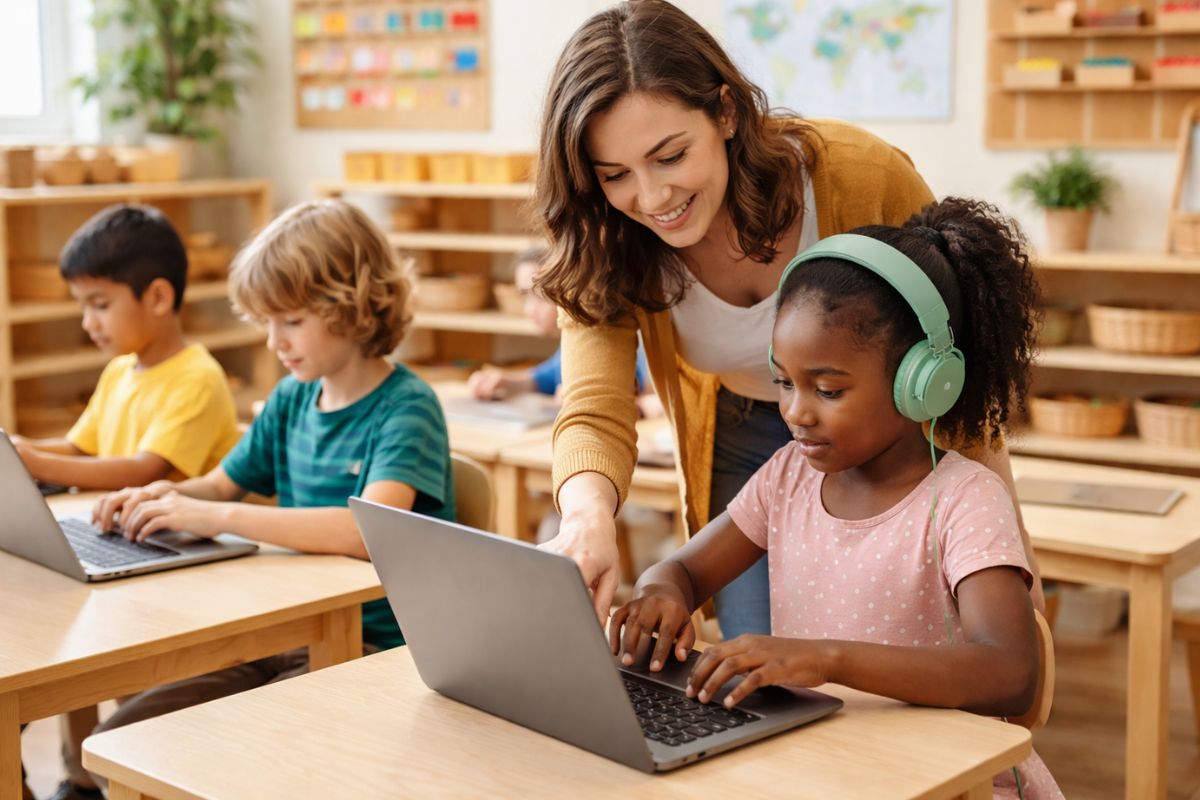 Teaching Touch Typing Through Montessori Principles