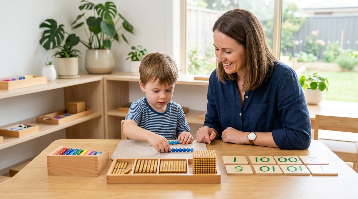 Montessori Math Materials Explained for Parents